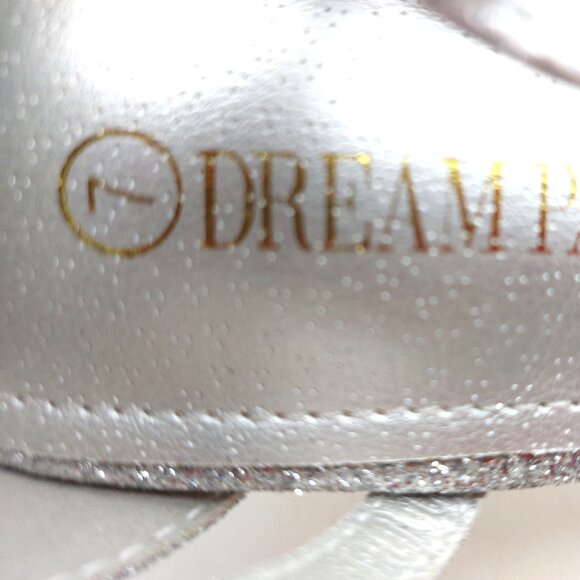 Dream Pairs Low Stilettos Heel Sandals Ankle Strap Work Dress Shoes - Size 7 - Picture 9 of 9